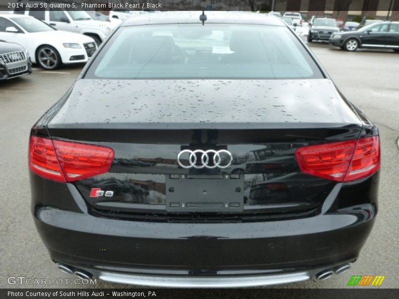 Phantom Black Pearl / Black 2014 Audi S8 quattro S