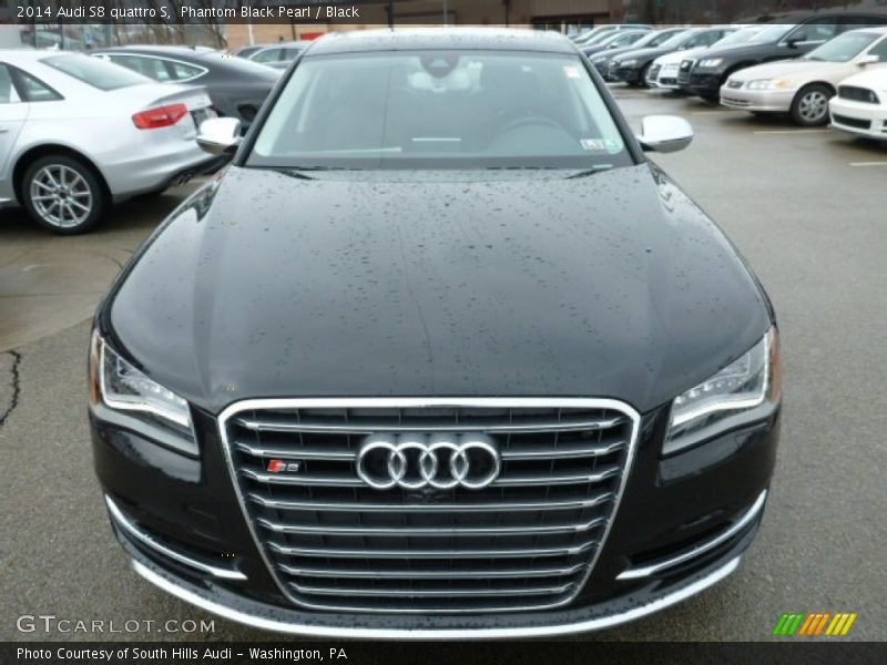 Phantom Black Pearl / Black 2014 Audi S8 quattro S