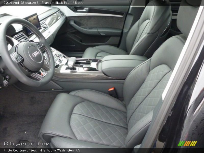 Phantom Black Pearl / Black 2014 Audi S8 quattro S