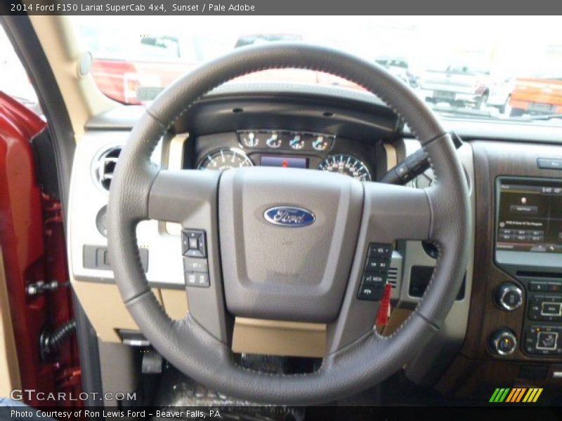 Sunset / Pale Adobe 2014 Ford F150 Lariat SuperCab 4x4