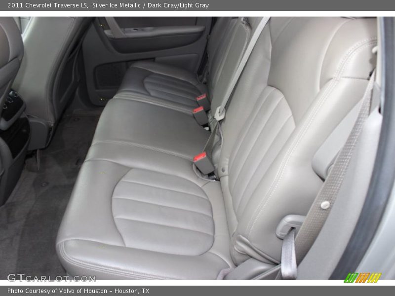 Silver Ice Metallic / Dark Gray/Light Gray 2011 Chevrolet Traverse LS