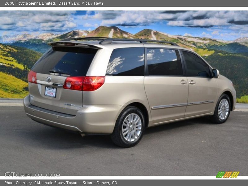 Desert Sand Mica / Fawn 2008 Toyota Sienna Limited
