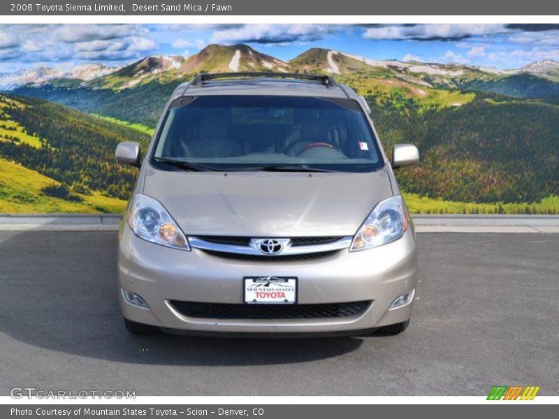 Desert Sand Mica / Fawn 2008 Toyota Sienna Limited
