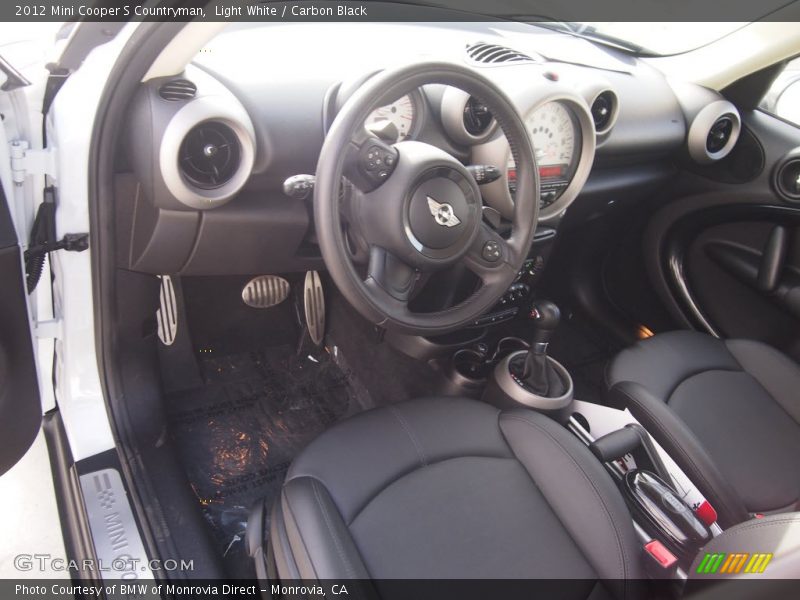 Light White / Carbon Black 2012 Mini Cooper S Countryman