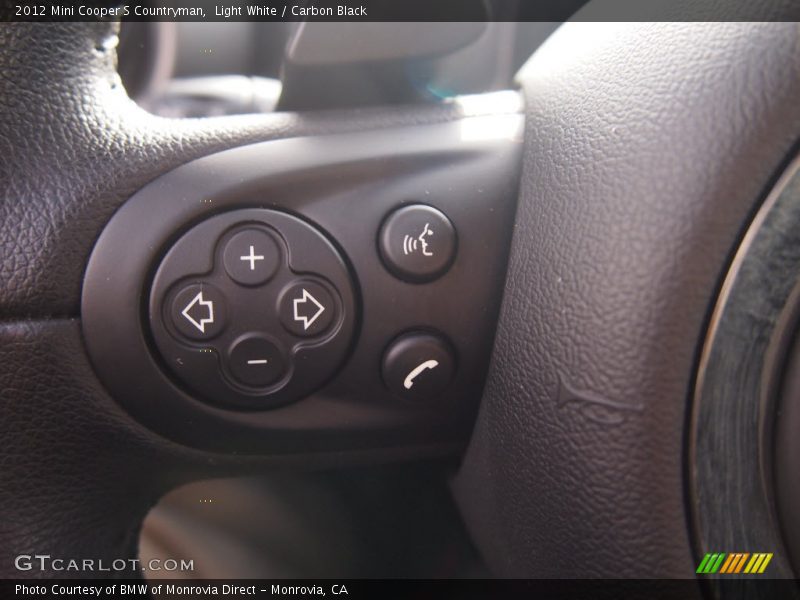 Light White / Carbon Black 2012 Mini Cooper S Countryman