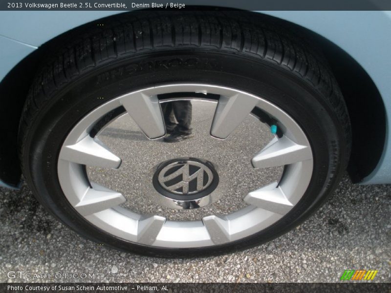 Denim Blue / Beige 2013 Volkswagen Beetle 2.5L Convertible