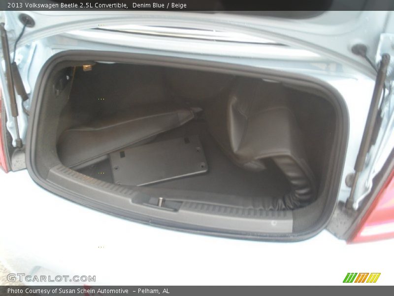 Denim Blue / Beige 2013 Volkswagen Beetle 2.5L Convertible