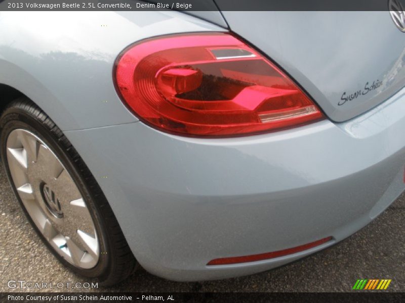 Denim Blue / Beige 2013 Volkswagen Beetle 2.5L Convertible