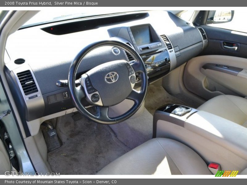 Silver Pine Mica / Bisque 2008 Toyota Prius Hybrid