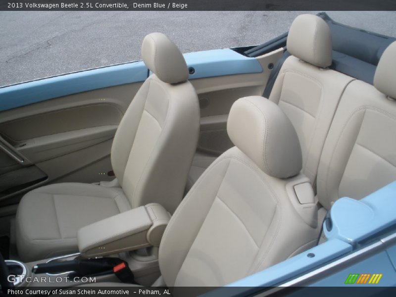 Denim Blue / Beige 2013 Volkswagen Beetle 2.5L Convertible