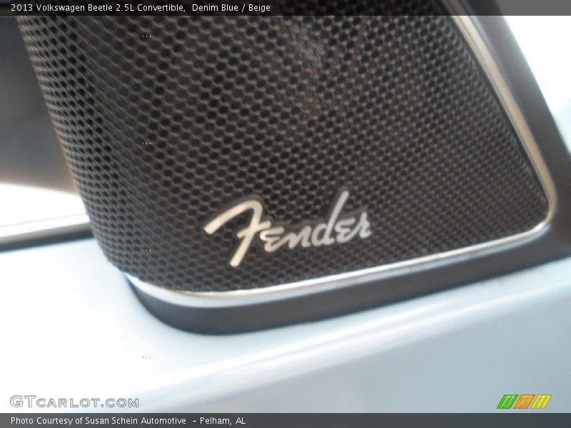 Denim Blue / Beige 2013 Volkswagen Beetle 2.5L Convertible