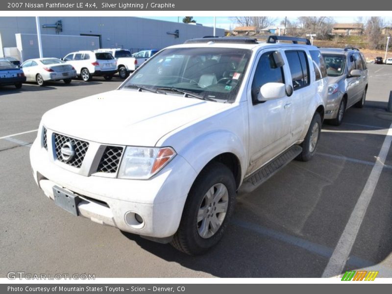 Silver Lightning / Graphite 2007 Nissan Pathfinder LE 4x4
