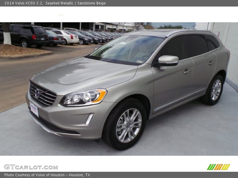 Seashell Metallic / Sandstone Beige 2014 Volvo XC60 3.2