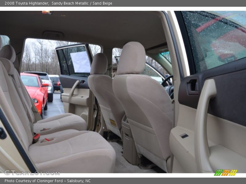 Sandy Beach Metallic / Sand Beige 2008 Toyota Highlander