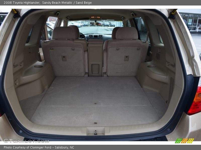 Sandy Beach Metallic / Sand Beige 2008 Toyota Highlander