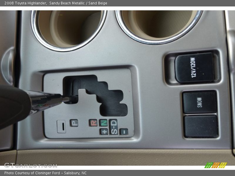 Sandy Beach Metallic / Sand Beige 2008 Toyota Highlander