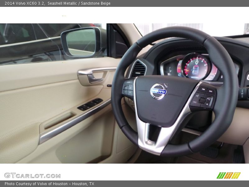 Seashell Metallic / Sandstone Beige 2014 Volvo XC60 3.2