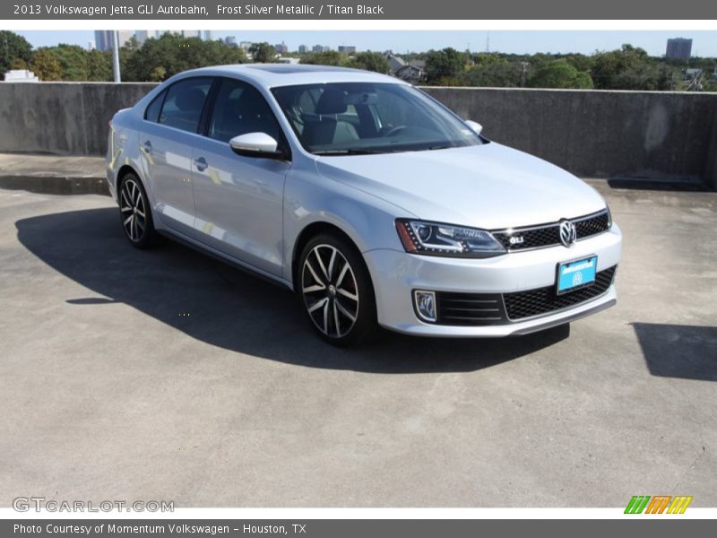 Frost Silver Metallic / Titan Black 2013 Volkswagen Jetta GLI Autobahn