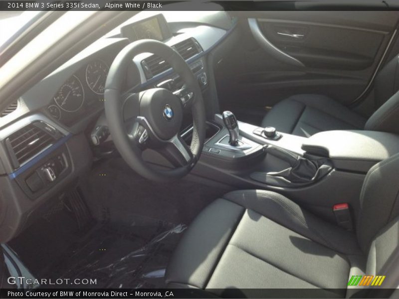 Alpine White / Black 2014 BMW 3 Series 335i Sedan