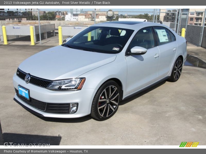 Frost Silver Metallic / Titan Black 2013 Volkswagen Jetta GLI Autobahn