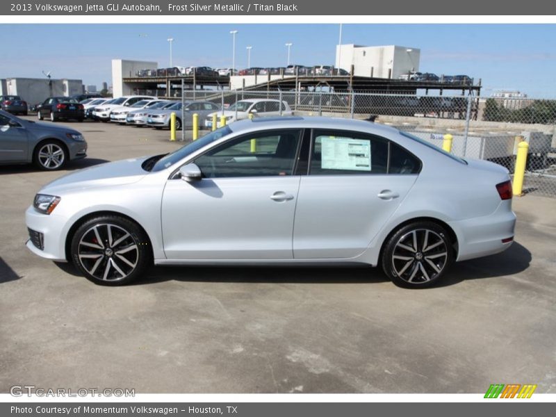 Frost Silver Metallic / Titan Black 2013 Volkswagen Jetta GLI Autobahn