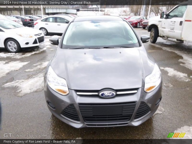 Sterling Gray / Charcoal Black 2014 Ford Focus SE Hatchback