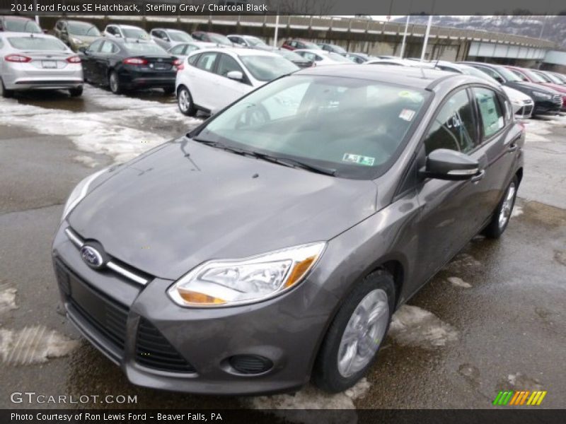 Sterling Gray / Charcoal Black 2014 Ford Focus SE Hatchback