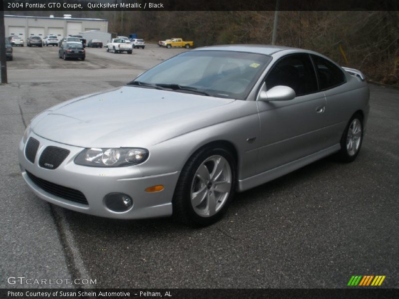 Quicksilver Metallic / Black 2004 Pontiac GTO Coupe