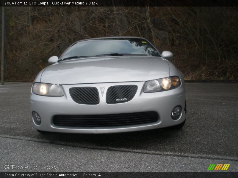 Quicksilver Metallic / Black 2004 Pontiac GTO Coupe