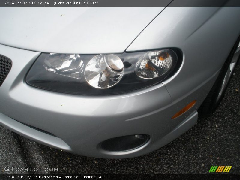 Quicksilver Metallic / Black 2004 Pontiac GTO Coupe