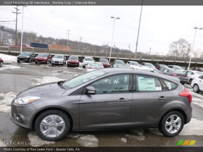 Sterling Gray / Charcoal Black 2014 Ford Focus SE Hatchback