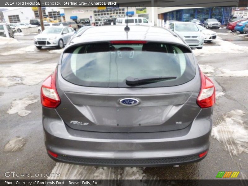 Sterling Gray / Charcoal Black 2014 Ford Focus SE Hatchback