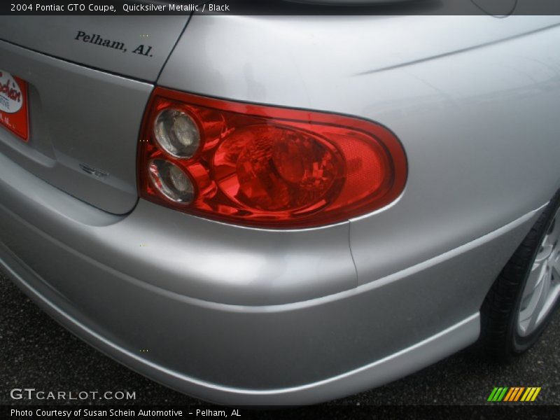 Quicksilver Metallic / Black 2004 Pontiac GTO Coupe