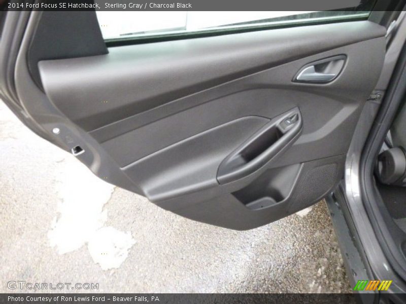 Sterling Gray / Charcoal Black 2014 Ford Focus SE Hatchback