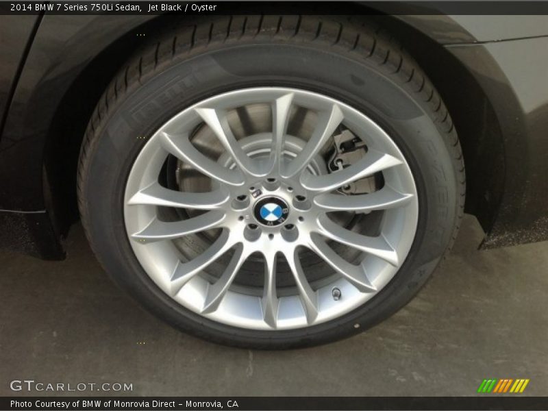  2014 7 Series 750Li Sedan Wheel