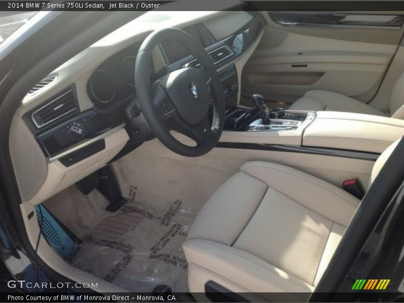 Oyster Interior - 2014 7 Series 750Li Sedan 