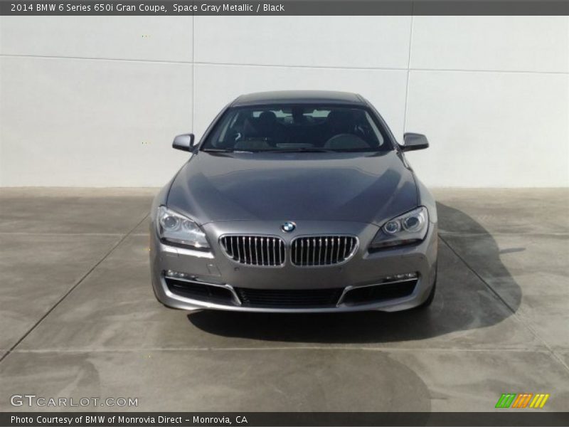 Space Gray Metallic / Black 2014 BMW 6 Series 650i Gran Coupe