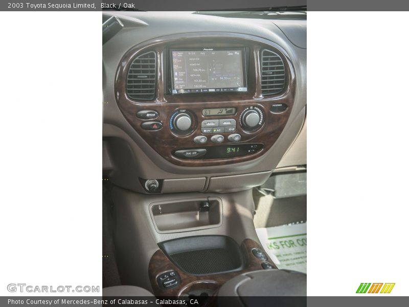 Controls of 2003 Sequoia Limited