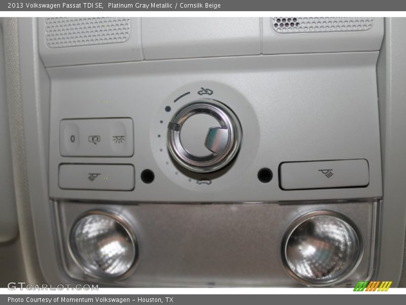 Platinum Gray Metallic / Cornsilk Beige 2013 Volkswagen Passat TDI SE