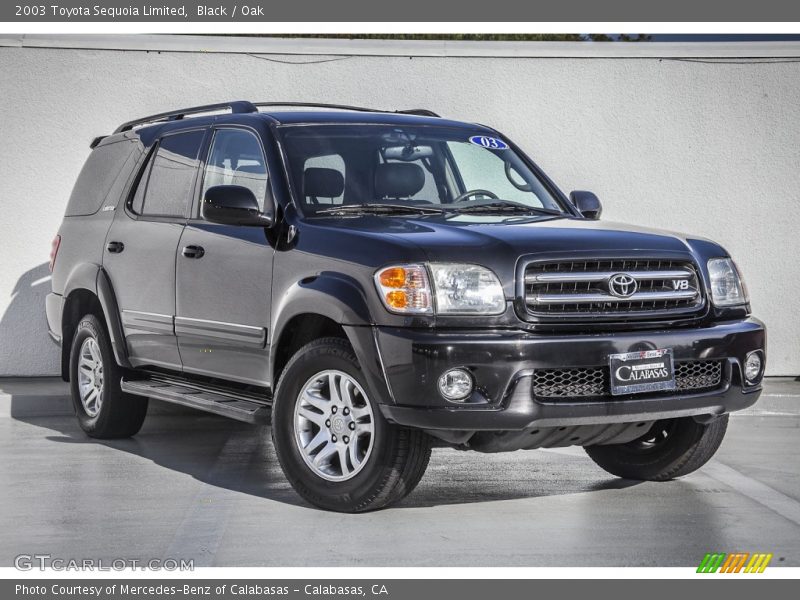 Black / Oak 2003 Toyota Sequoia Limited