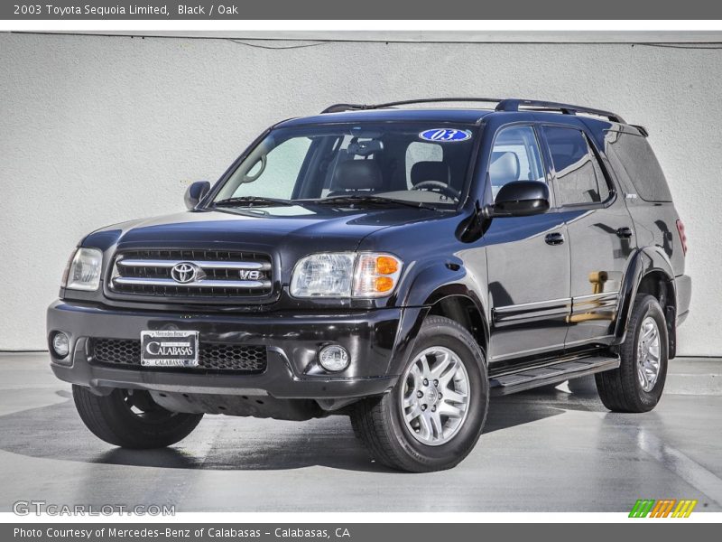 Black / Oak 2003 Toyota Sequoia Limited