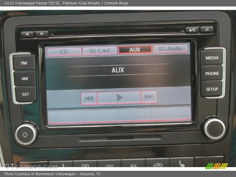 Platinum Gray Metallic / Cornsilk Beige 2013 Volkswagen Passat TDI SE