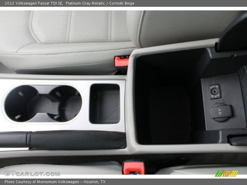 Platinum Gray Metallic / Cornsilk Beige 2013 Volkswagen Passat TDI SE