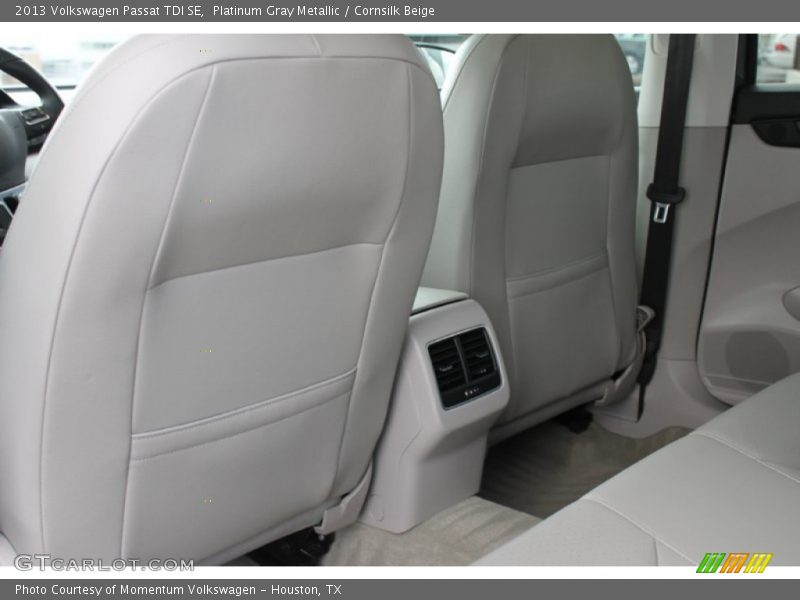 Platinum Gray Metallic / Cornsilk Beige 2013 Volkswagen Passat TDI SE