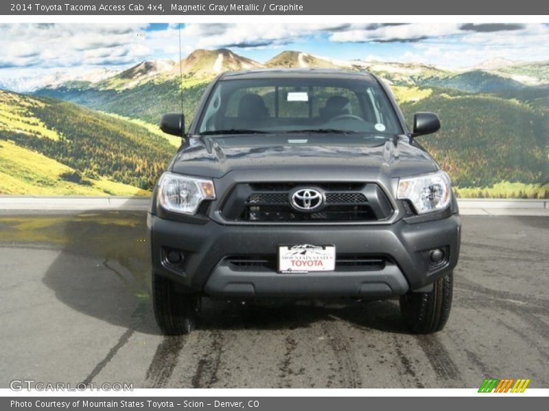 Magnetic Gray Metallic / Graphite 2014 Toyota Tacoma Access Cab 4x4