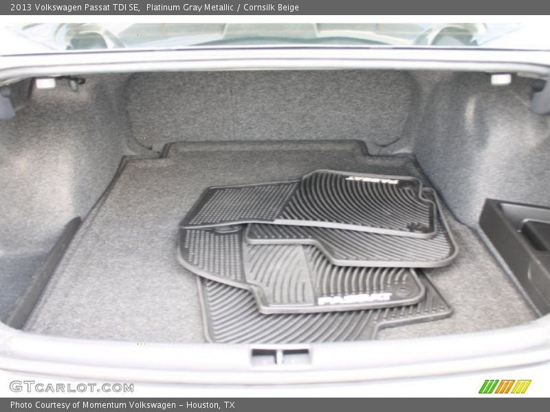 Platinum Gray Metallic / Cornsilk Beige 2013 Volkswagen Passat TDI SE