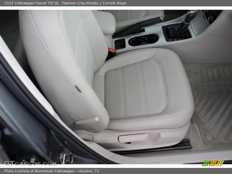 Platinum Gray Metallic / Cornsilk Beige 2013 Volkswagen Passat TDI SE