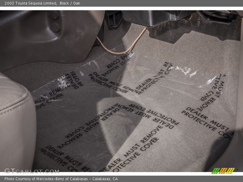 Black / Oak 2003 Toyota Sequoia Limited