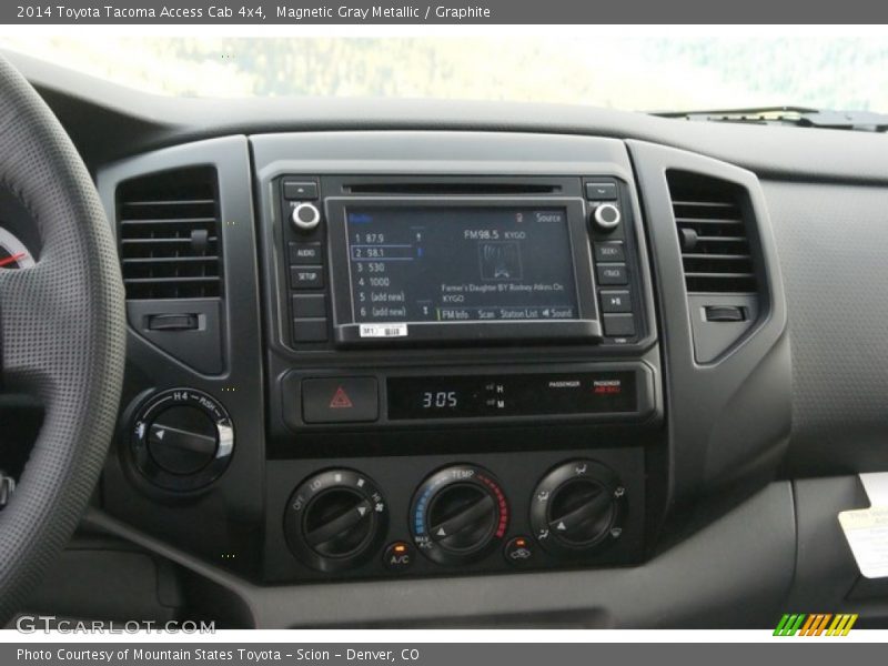 Magnetic Gray Metallic / Graphite 2014 Toyota Tacoma Access Cab 4x4