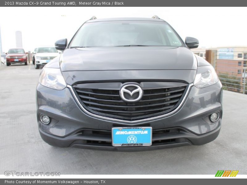 Meteor Gray Mica / Black 2013 Mazda CX-9 Grand Touring AWD